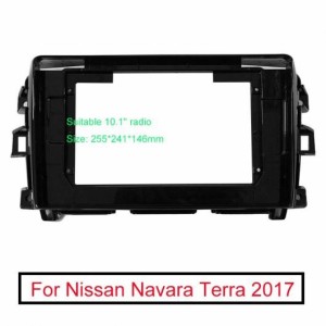 オーディオ 10.1 ビッグ スクリーン 2DIN フレーム アダプタ 適用: 日産 ナバラ テラ DVD プレーヤー ダッシュ フィッティング パネル フ