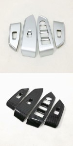 ドア アームレスト パネル カバー インテリア ウインドウ ガラス リフト スイッチ ボタン トリム 左ハンドル用 適用: マツダ CX8 CX-8 20