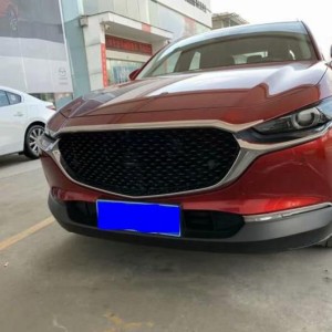 適用: マツダ CX30 CX-30 2020 2021 フロント エンジン フード ボンネット グリル グリル バンパー 保護 モールディング カバー キット 