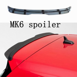 適用: フォルクスワーゲン/VOLKSWAGEN ゴルフ MK6 R20 スポイラー 2010-2013 6 ABS リア ウイング AL-MM-7557 AL