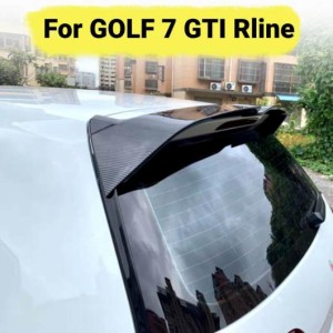 ABS スポイラー 適用: ゴルフ 7 GTI Rライン 2014-2017 マットブラック カーボンファイバー スポイラー リア ウイング スポイラー ゴルフ