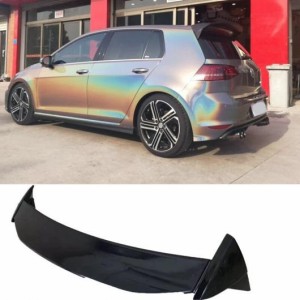 ABS リア ルーフ スポイラー ウイング ウインドウ リップ 適用: VW フォルクスワーゲン/VOLKSWAGEN ゴルフ 7 2014-2018 MK7 7/7. 5 スタ