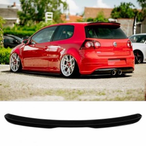 光沢ブラック リア ルーフ スポイラー ウイング 適用: フォルクスワーゲン/VOLKSWAGEN ゴルフ MK5 GTI R32 2004-2008 AL-NN-0856 AL