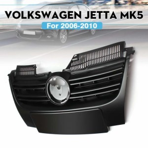 フロント アッパー バンパー グリル 適用: フォルクスワーゲン/VOLKSワーゲン ジェッタ MK5 2006 2007 2008 2009 2010 ブラック AL-NN-09