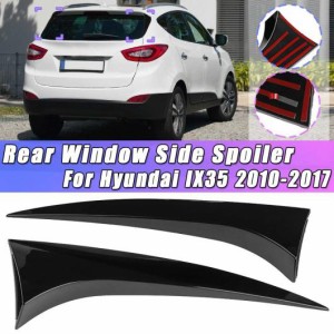 ペア 左 + 右 リア ウインドウ サイド スポイラー カナード カナード スプリッタ 適用: ヒュンダイ/現代/HYUNDAI IX35 2010 2011 2012 20