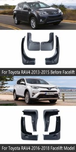 マッド ガード フラップ 泥よけ 適用: トヨタ RAV4 RAV 4 XA20 20 XA30 30 XA40 40 XA50 50 2001〜2020 2013-2015 XA40・2016-2018 XA40 