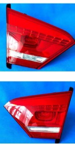 1ピース パサート テール ライト 適用: 2012-2015 テールライト LED ランプ リア 1ピース 左 インナー・1ピース 右 インナー VW パサート