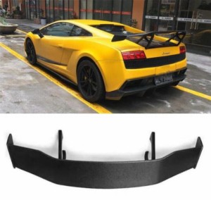 リアル カーボンファイバー リア ウイング トランク リップ スポイラー 適用: ランボルギーニ/LAMBORGHINI GALLARDO LP550 LP560 LP570 2