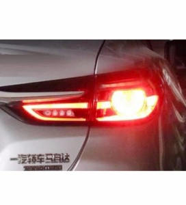 OEM テール ランプ 適用: 2020 MAZDA6 アテンザ テールライト ハイブリッド LED テールライト LED シグナル LED DRL ストップ リア ラン