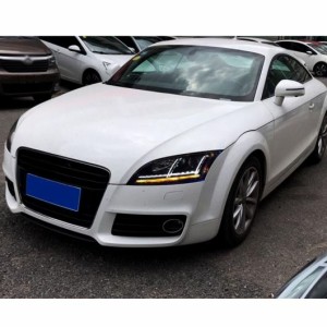 適用: アウディ/AUDI TT ヘッドライト 2006-2014 LED ヘッドライト TT ヘッドライト ランプ ダイナミック ウインカー 4300K〜8000K AL-OO