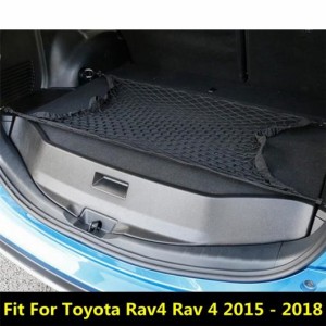 アクセサリー 適用: トヨタ RAV4 RAV 4 2015 2016 2017 2018 リア トランク ラゲッジ ストレージ カーゴ メッシュ ネット モールディング