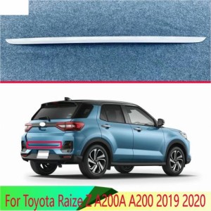 適用: トヨタ ライズ Z A200A A200 2019 2020 ステンレス スチール テール ドア カバー トリム リア トランク モールディング ベゼル ス