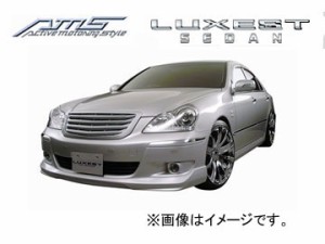 AMS/エーエムエス LUXEST SEDAN luxury ＆ exective style リアハーフスポイラー 未塗装品 クラウン マジェスタ 後期 UZS18系 2006年07月