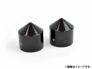 AP フロントフォークキャップ ブラック 28mm 汎用 AP-248002 入数：1セット(2個) 2輪