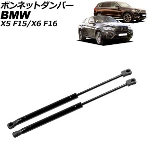 ボンネットダンパー BMW X5 F15 2013年〜2019年 ブラック ステンレス製 入数：1セット(2個) AP-4T2009