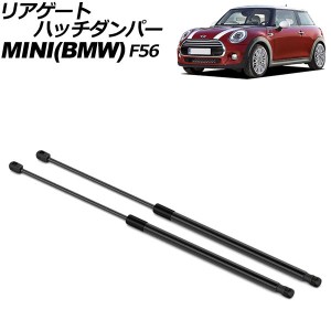 リアゲートハッチダンパー ミニ(BMW) F56 2014年〜2021年 ブラック ステンレス製 入数：1セット(2個) AP-4T2073