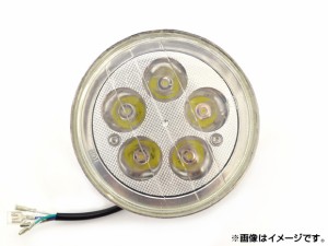 AP ヘッドライト クリアレンズ 5連 汎用 AP-BIKE-LEDHL-A 2輪