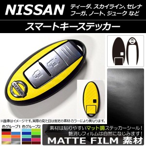 AP スマートキーステッカー マット調 色グループ1 AP-CFMT1878