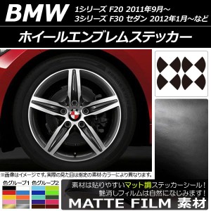 AP ホイールエンブレムステッカー マット調 色グループ1 AP-CFMT2664