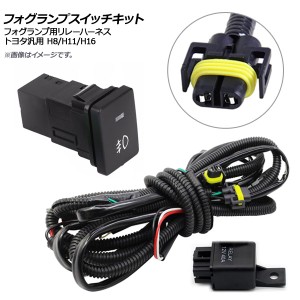 AP フォグランプスイッチキット トヨタ汎用 H8/H11/H16 AP-EC209