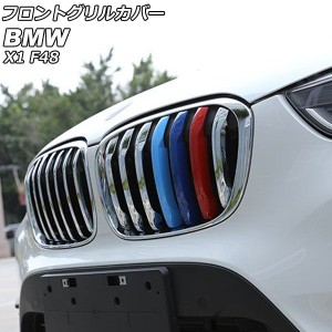フロントグリルカバー BMW X1 F48 2016年〜2019年 カラー1 ABS製 入数：1セット(14個) AP-FG545-COL1