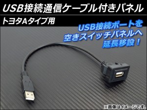 USB接続通信ケーブル付きパネル トヨタAタイプ用 AP-HD15UC-1