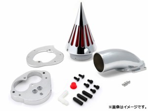 エアークリーナーキット カワサキ バルカン 1500/1600 クラシック クロームメッキ AP-TNAC001+IA005-CHROME 2輪