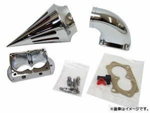 エアークリーナーキット カワサキ バルカン 1500/1600 2002年〜2009年 クロームメッキ AP-TNAC011-CHROME 2輪