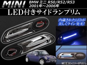 LED付きサイドランプリム ミニ(BMW) R50/R52/R53 2001年〜2006年 AP-053-0606-LED 入数：1セット(左右)