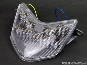 LEDテールランプ カワサキ ZX6RR 636/Z750S 2005年〜2006年 クリア 2輪 AP-BP-38-CL