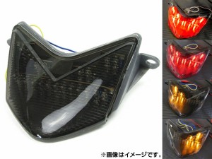 LEDテールランプ カワサキ ZX6RR 636/Z750S 2005年〜2006年 スモーク AP-BP-38-SM 2輪