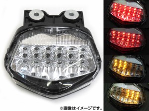 LEDテールランプ カワサキ ニンジャZX250R 2008年〜2010年 クリア AP-BP-304-CL 2輪