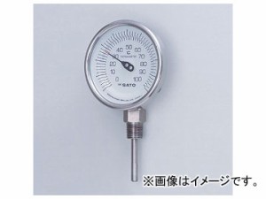 アズワン/AS ONE バイメタル式温度計（ステンケース） BM-S-90S 品番：2-1339-02 JAN：4974425178506
