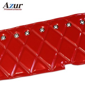 アズール/Azur エナメルキルト ダッシュボードマット レッド AZD78WBA-001 イスズ 07 エルフ ワイド 2006年10月〜