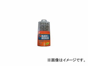 BLACK＆DECKER HSSドリルビット13本セット 15085 JAN：4536178150859 入数：10セット