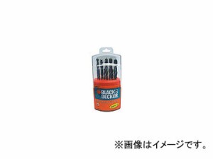 BLACK＆DECKER HSS木工用（ブラッドポイント）ドリルビット13本セット 15086 JAN：4536178150866 入数：10セット