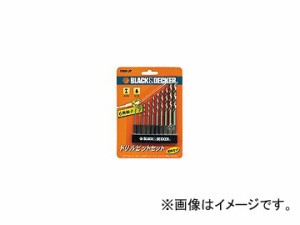 BLACK＆DECKER 6角軸タイプドリルビット10本セット 15060 JAN：4536178150606 入数：10セット