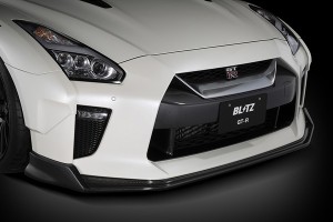ブリッツ/BLITZ エアロスピードRコンセプト フロントリップスポイラー 未塗装 FRP 60346 ニッサン GT-R R35 VR38DETT 2016年07月〜