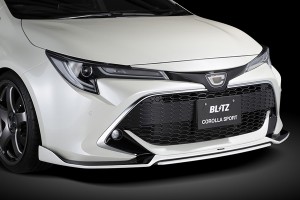 ブリッツ/BLITZ エアロスピードRコンセプト フロントリップスポイラー 塗装済 トヨタ カローラスポーツ カローラスポーツ ハイブリッド 