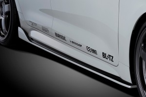 ブリッツ/BLITZ エアロスピードRコンセプト サイドスポイラー 塗装済 トヨタ カローラスポーツ カローラスポーツ ハイブリッド 選べる11