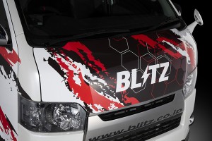 ブリッツ/BLITZ エアロスピードRコンセプト エアロボンネット 未塗装 60371 トヨタ ハイエース TRH20♯,KDH20♯ 1TR-FE,1KD-FE 標準ボデ