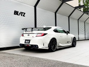 ブリッツ/BLITZ NUR-SPEC CUSTOM EDITION マフラー チタンカラー(VSR) 63202V トヨタ GR86 ZN8 FA24 MTAT共通 2021年10月〜