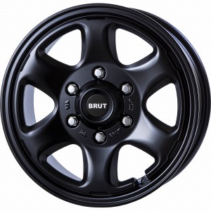 BRUT BR-44 ホイール ミリタリーブラック 16インチ×6.5J ＋38 6H139.7 ハイエース200系専用