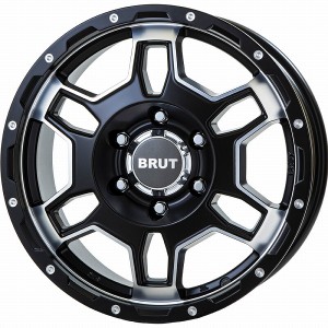 BRUT BR-66 ホイール ミリタリーブラック 17インチ×7.5J ＋20 6H139.7