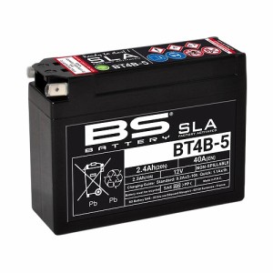 BSバッテリー SLAバッテリー バイク用バッテリー ヤマハ ニュースメイト BT4B-5 2輪