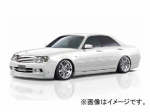 バタフライシステム GLANZ フロントハーフスポイラー ニッサン グロリア Y34 前期