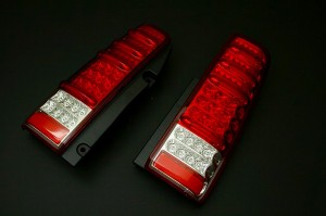 エムブロ サンダーLEDテール レッドレンズ ウインカーLED STJBJIMY-2L-RC-04 スズキ ジムニー JB23W 1998年10月〜