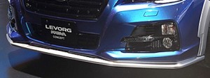 ダムド/DAMD フロントアンダースポイラー スバル レヴォーグ VMG/VM4 2014年06月〜 未塗装品素地 ver.2 先端部フラットタイプ
