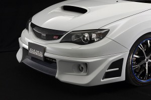 ダムド/DAMD フロントグリル 塗装済 スバル インプレッサ WRX STI CBA-GRB アプライド A・B 2007年10月〜2010年07月 選べる7塗装色