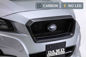 ダムド/DAMD ライトニンググリル スバル レヴォーグ VMG/VM アプライドD型〜 2014年〜2020年 カーボン(クリア塗装品)